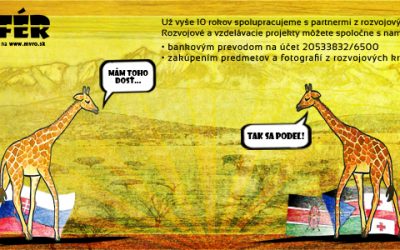Kampaň Ži fér : Aj ty môžeš prispieť k tomu, aby bol svet o niečo férovejší