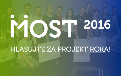 Rozhodnite o víťaznom Projekte roka Most 2016!!