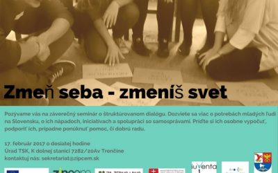 Záverečný seminár k projektu “Zmeň seba – zmeníš svet”
