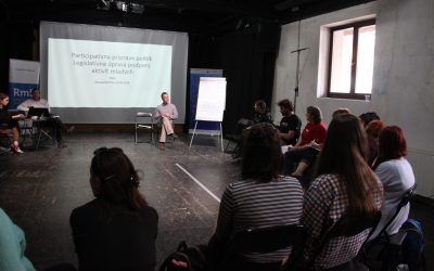 Podpora partnerstva a dialógu v oblasti participatívnej tvorby politík (Diskusie “Z hlavy nohy”)