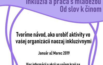 Okrúhle stoly k inklúzii v práci s mládežou