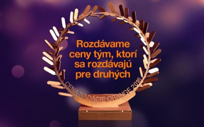 Nominácie mimovládnych organizácií “Cena Nadácie Orange”