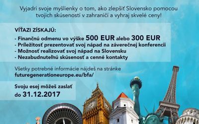 Súťaž – “Back from abroad”