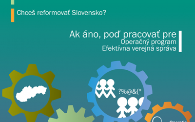Voľné pracovné pozície v rámci Operačného programu Efektívna verejná správa