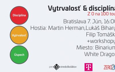 Z 0 na 100 tour – “Vytrvalosť & disciplína”