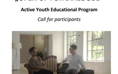 Posledná možnosť zúčastniť sa projektu „OPEN UP FOR DIALOGUE“