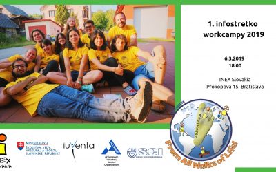 1. infostretko INEXu – workcampy 2019