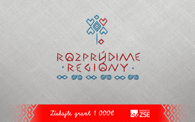 Grantový program “Rozprúdime regióny 2019”