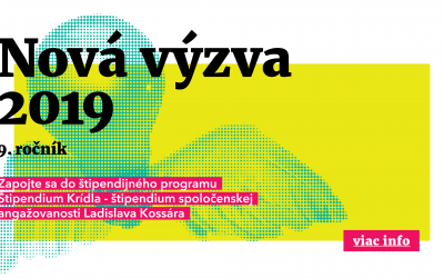 Štipendium – “Krídla 2019”