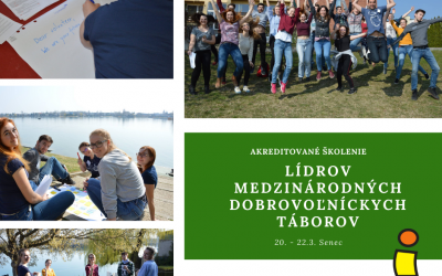 Školenie lídrov medzinárodných dobrovoľníckych táborov