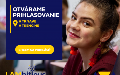 Program neformálneho vzdelávania – “I AMbitious”