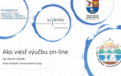 Rada mládeže Trenčianskeho kraja zorganizovala online kurz pre učiteľov